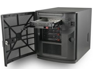 Bluecherry BC-NVR04MS - Network Video Recorder, 4 x 3.5 inch hot swap bays, support up to 32 x 4K camera streams